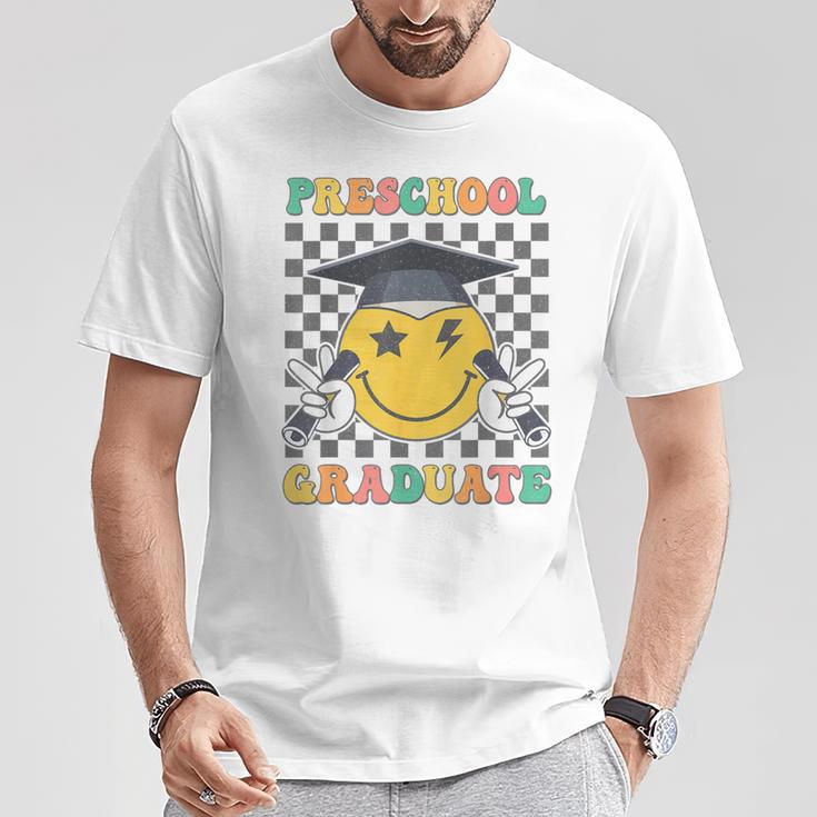  Goodbye Preschool Hello Kindergarten Preschool Graduation T-Shirt Illustration 