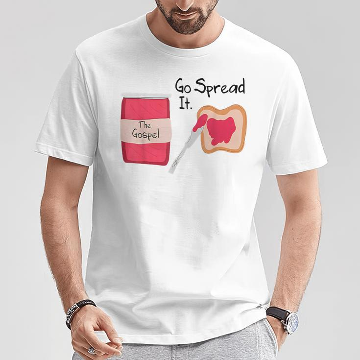 The Gospel Go Spread It T-Shirt Funny Gifts