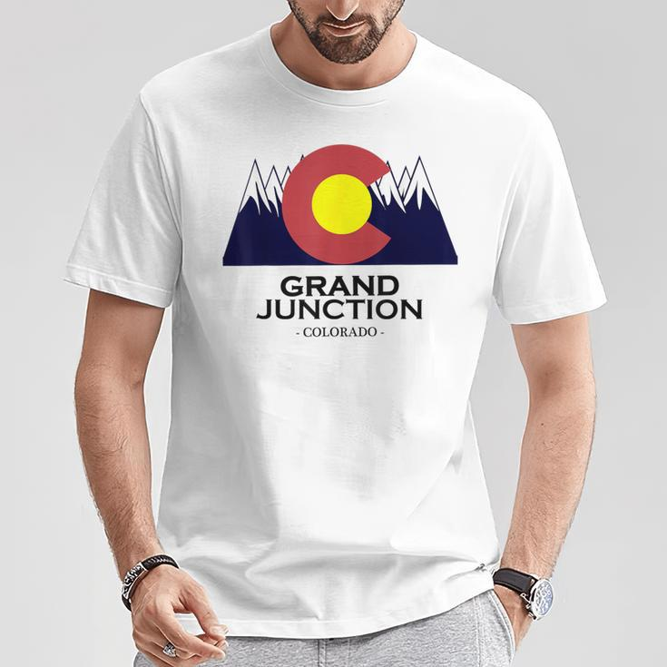 Grand Junction Colorado Mountain T-Shirt Unique Gifts