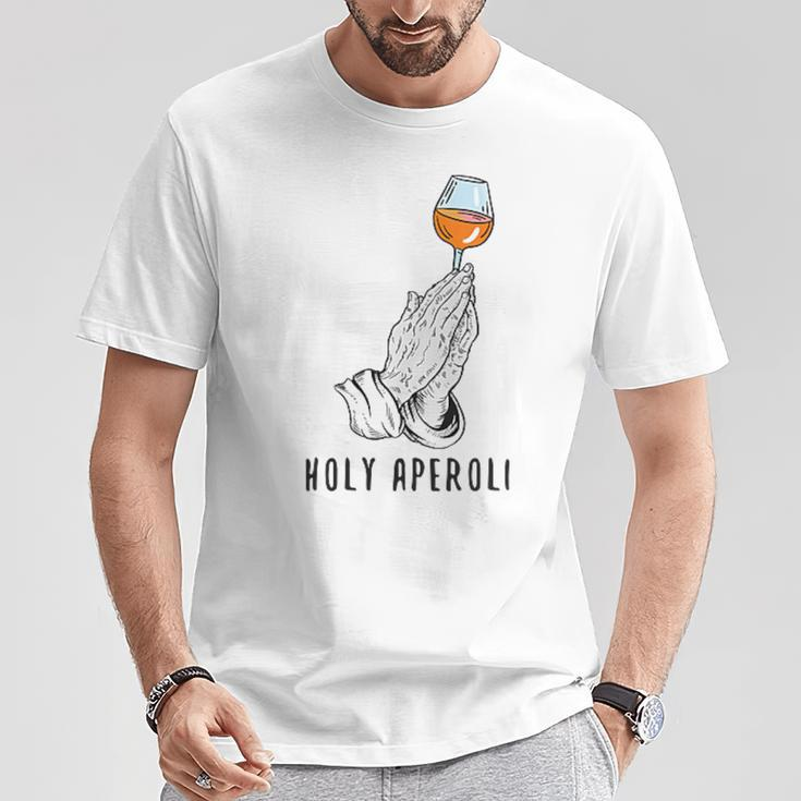 Holy Aperoly Summer Drink Cocktail Spritz Holy Aperoli T-Shirt Lustige Geschenke