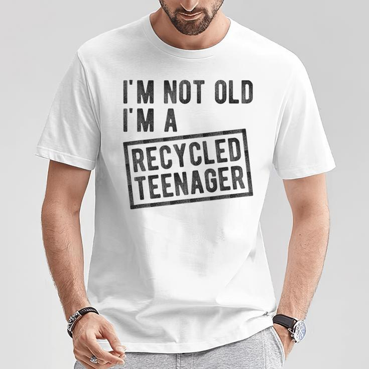 I'm Not Old I'm A Recycled Nager I Am A Classic Vintage T-Shirt Unique Gifts