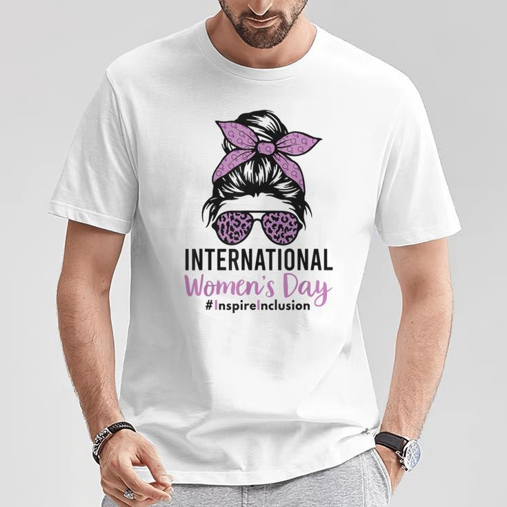 International Women's Day 2024 8 March Iwd Inspire Inclusion T-Shirt Unique Gifts