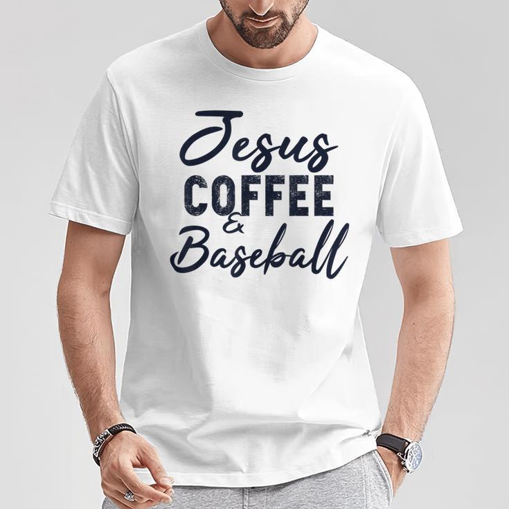 Jesus Coffee And Sport And Christian Lovers T-Shirt Unique Gifts