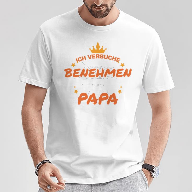 Kind Ich Komme Nach Meinem Papa T-Shirt Lustige Geschenke