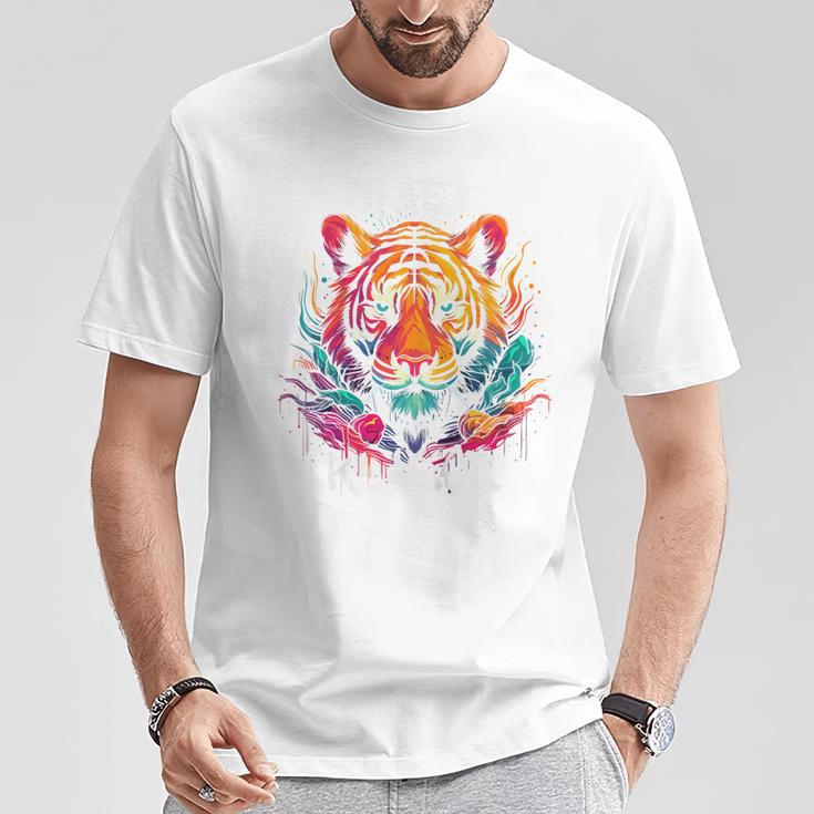 Kinder Cooler Tiger Für Tigerklasse Grundschule Klassentier T-Shirt Lustige Geschenke