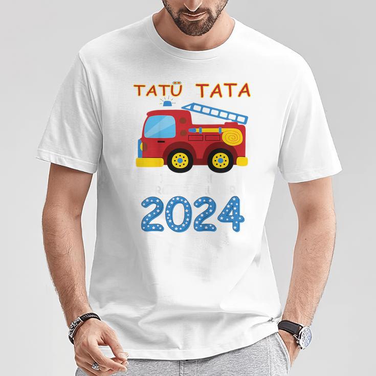 Kinder Ich Werde Großer Bruder 2024 T-Shirt Lustige Geschenke