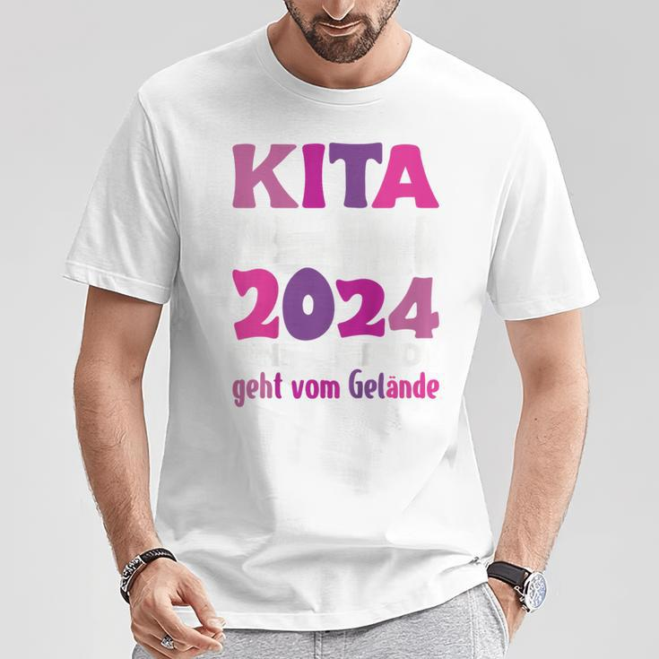 Kinder Kindertagesstätte Abschied Kinder Kita Abgänger 2024 T-Shirt Lustige Geschenke
