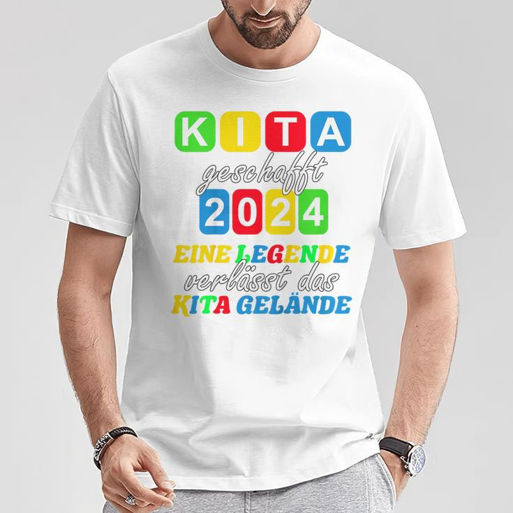 Kita Abgänger 2024 T-Shirt, Legende verlässt Gelände Lustige Geschenke