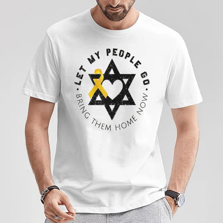 Let My People Go Bring Them Home Now T-Shirt Unique Gifts