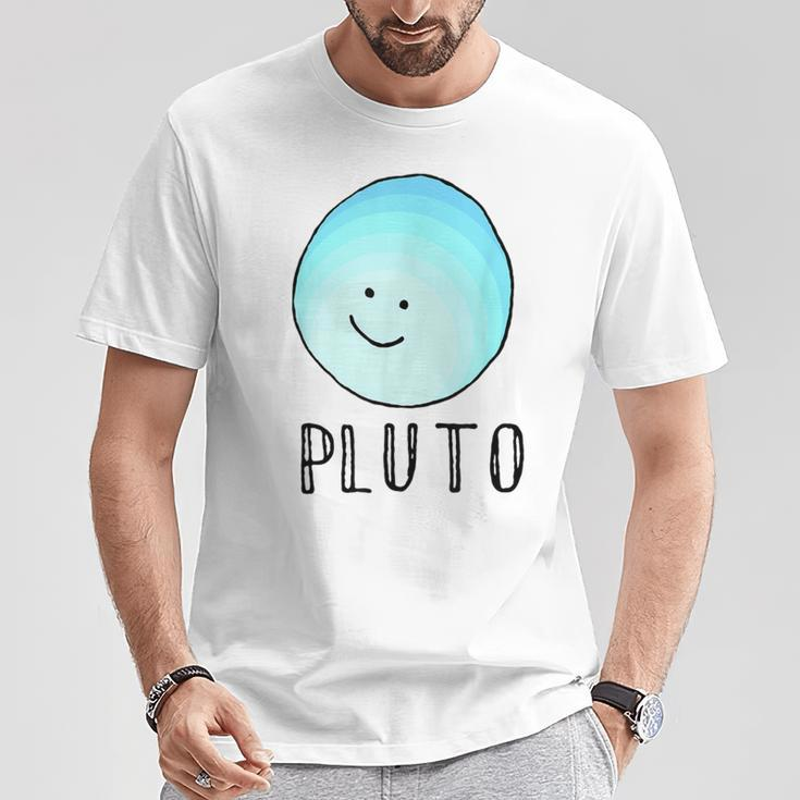 I Love Pluto My PlanetCute Astronomy T-Shirt Unique Gifts