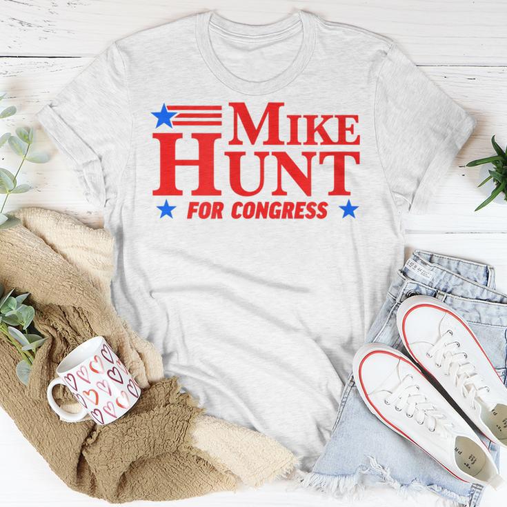 Mike Hunt Humor Political T-Shirt Unique Gifts