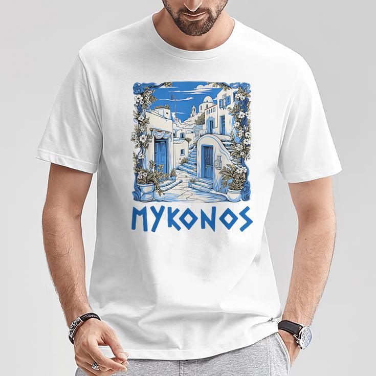 Mykonos Souvenir Mykonos Greece Mykonos T-Shirt Lustige Geschenke