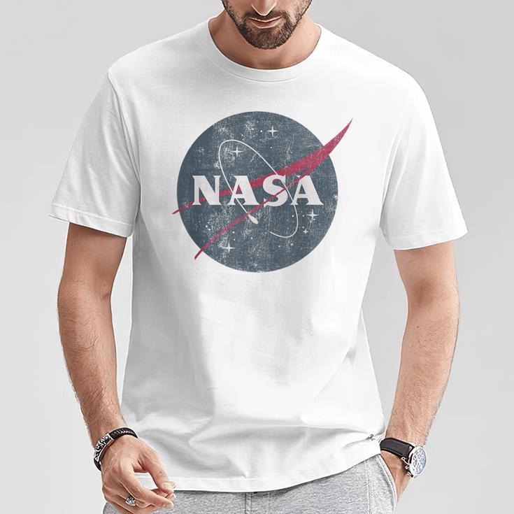 Nasa Simple Vintage Logo T-Shirt Lustige Geschenke