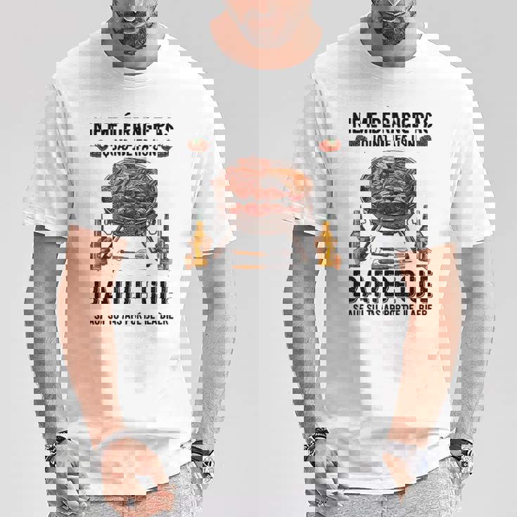Ne Me Dérange Pas Quand Je Fais Un Barbecue T-Shirt Cadeaux drôles