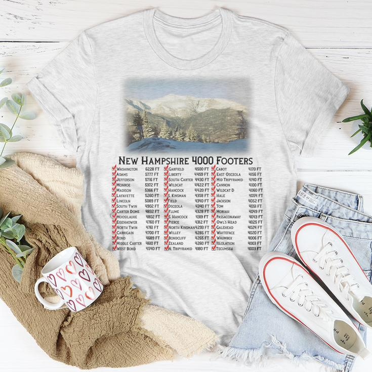 New Hampshire 4000 Footers T-Shirt Unique Gifts