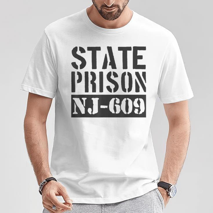 New Jersey State Prisoner Inmate Penitentiary T-Shirt Unique Gifts