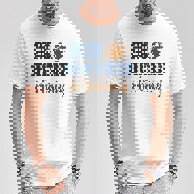Niños Big Brother De Fútbol Para Embarazo Diseño De Otoño Camiseta unisex Regalos divertidos