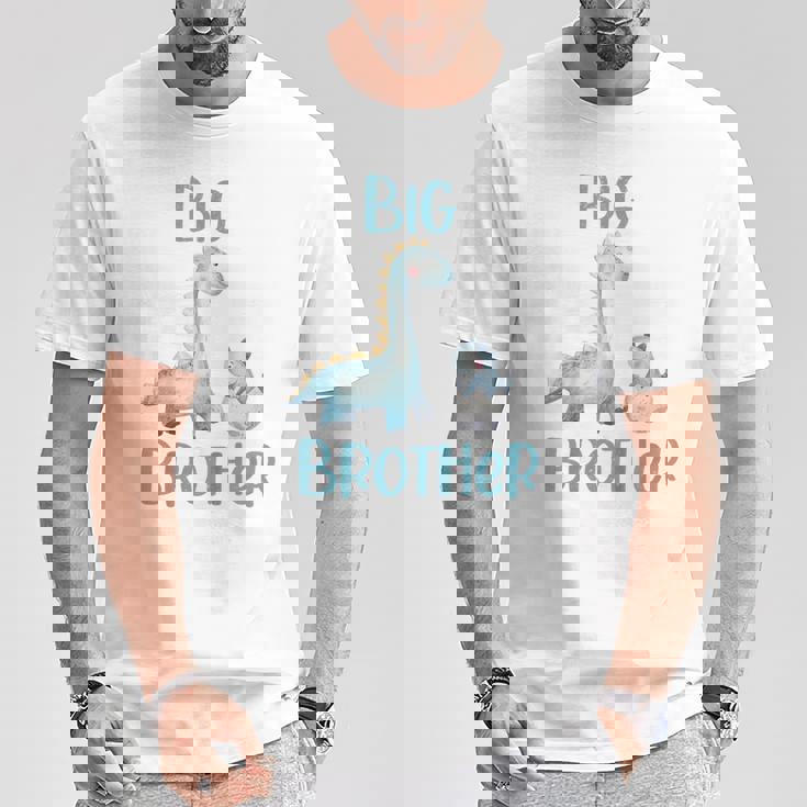 Niños Hermano Mayor Para Niño Ascendido A Gran Hermano Camiseta unisex Regalos divertidos