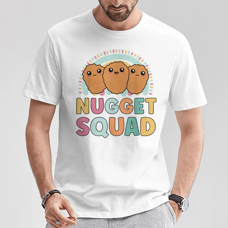 Nuggets Squad Matching For Girls Chicken Nuggets T-Shirt Unique Gifts