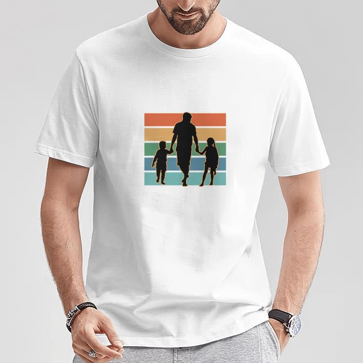 Papa Der Mann Der Alles Kannatertagsgeschenkidee T-Shirt Lustige Geschenke