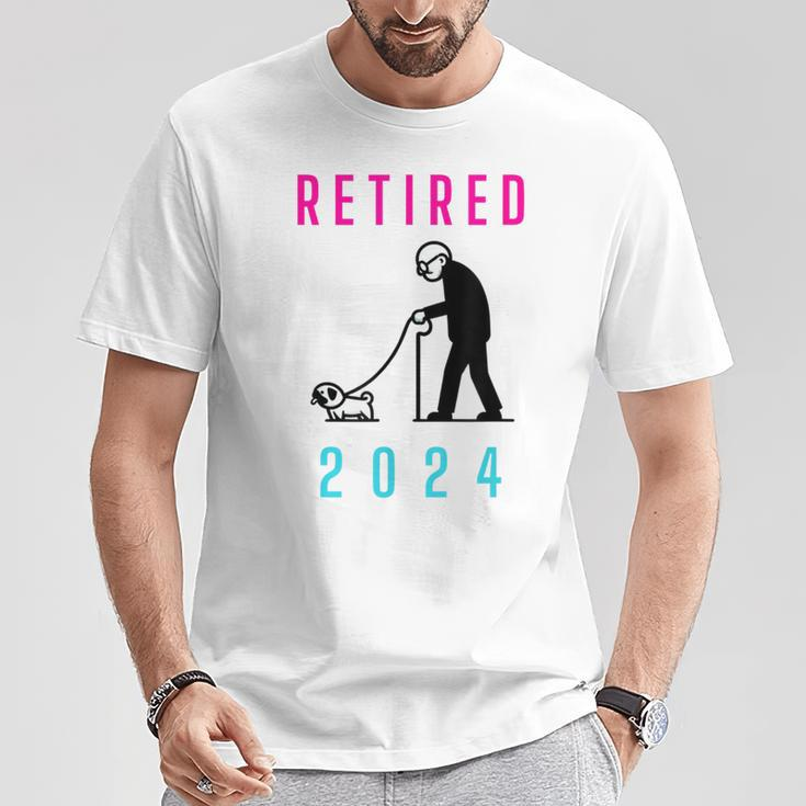 Pug Owner Retirement T-Shirt Funny Gifts