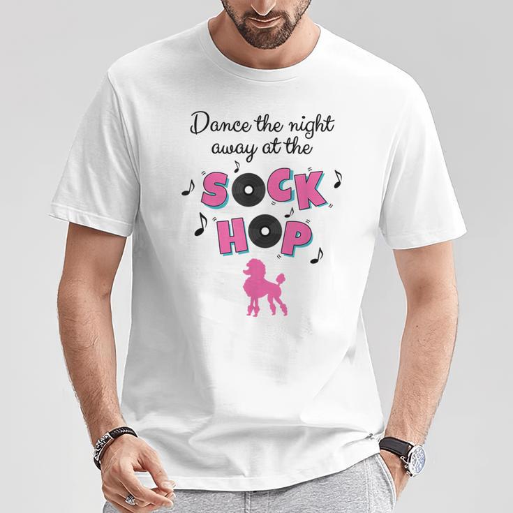 Sock Hop For A 1950S School Dance T-Shirt Unique Gifts