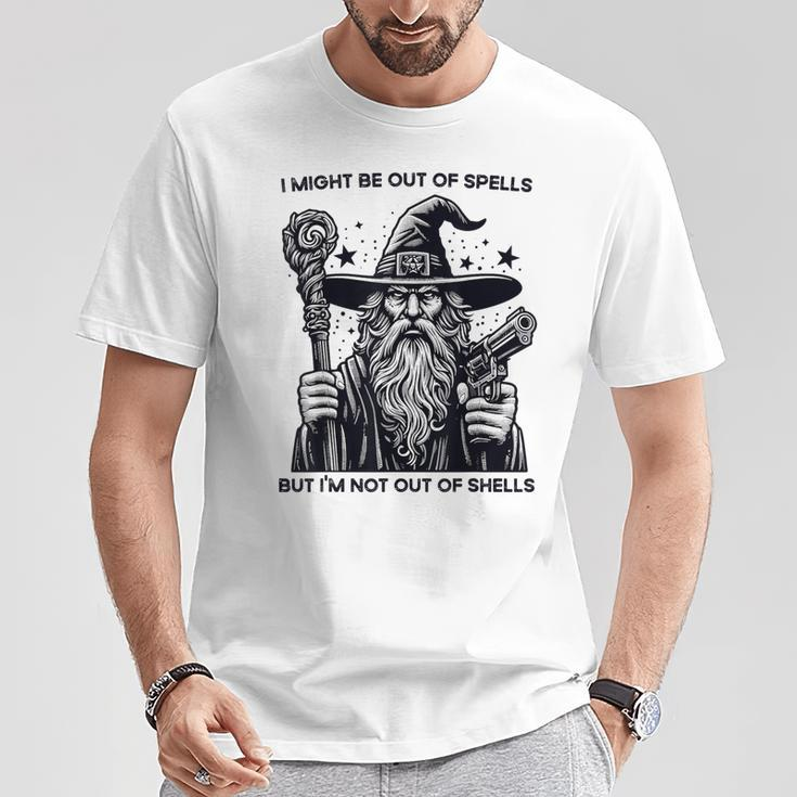 I Might Be Out Of Spells But I'm Not Out Of Shells T-Shirt Funny Gifts