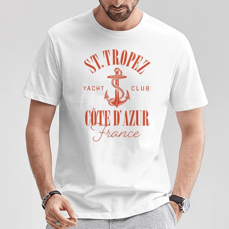 St Tropez Yacht Club T-Shirt Lustige Geschenke