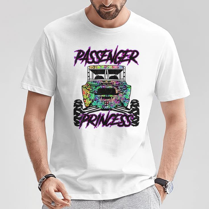 Sxs Utv Passenger Princess T-Shirt Unique Gifts