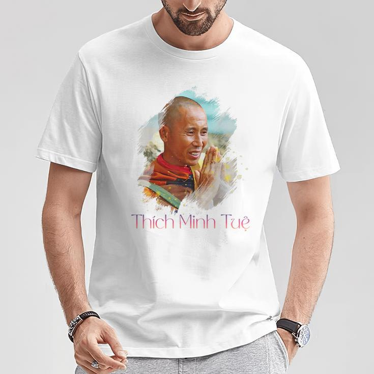 Thich Minh Tue Su Thay Vietnam Monk Buddhist Spiritual T-Shirt Unique Gifts