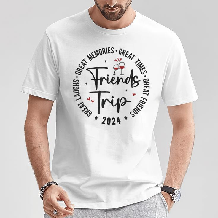 Trip Vacation 2024 Friends Matching Group T-Shirt Funny Gifts