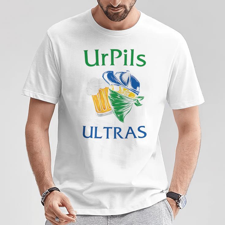 Urpils Ultras Stadion Bier Saarland T-Shirt Lustige Geschenke