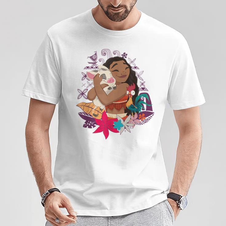 Vaiana Pua Hei Hei Love T-Shirt Lustige Geschenke