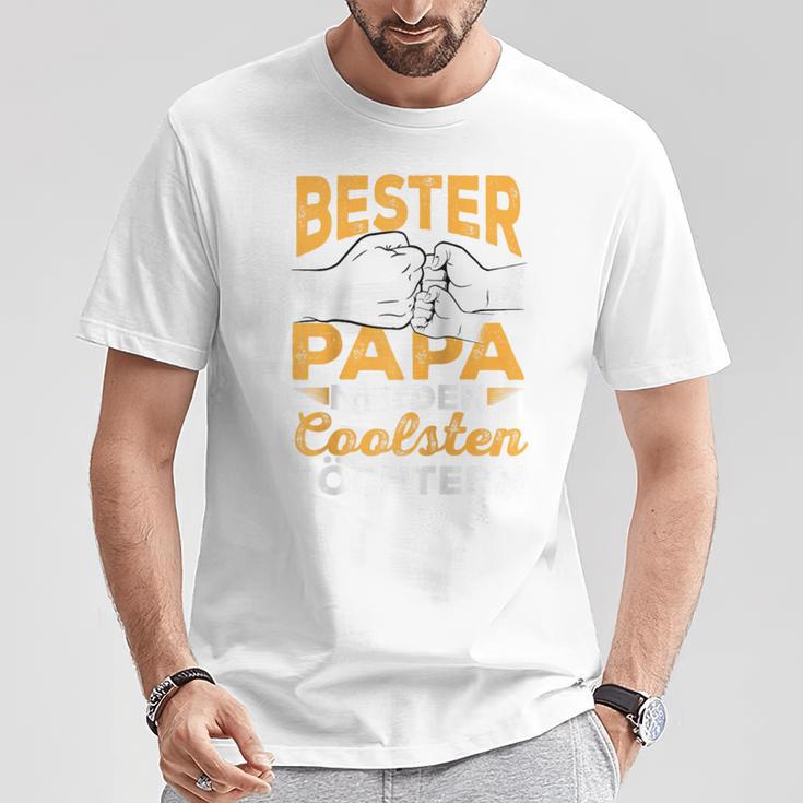 Vatertagater Tochter Opa Stolzer Papa Raglan T-Shirt Lustige Geschenke