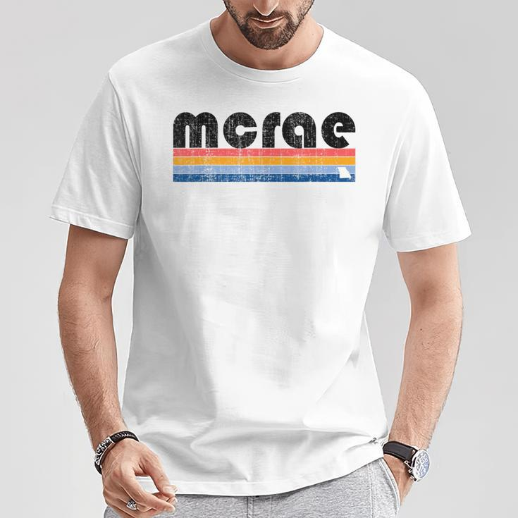 Vintage 80S Style Mcrae Ga T-Shirt Unique Gifts