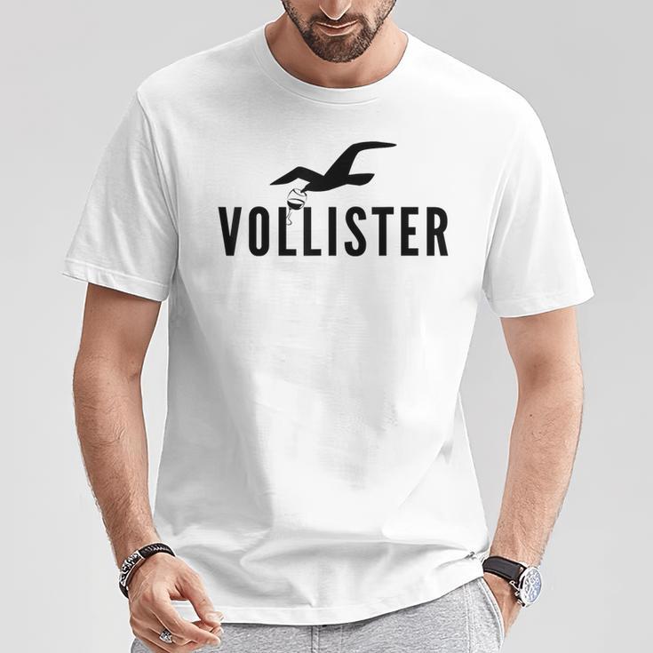 Vollisteroll Ist Er Gray T-Shirt Lustige Geschenke