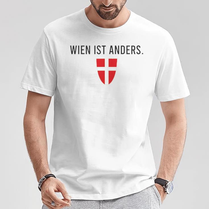 Wien Ist Anders Insider Viennese Slogan Schmäh T-Shirt Lustige Geschenke