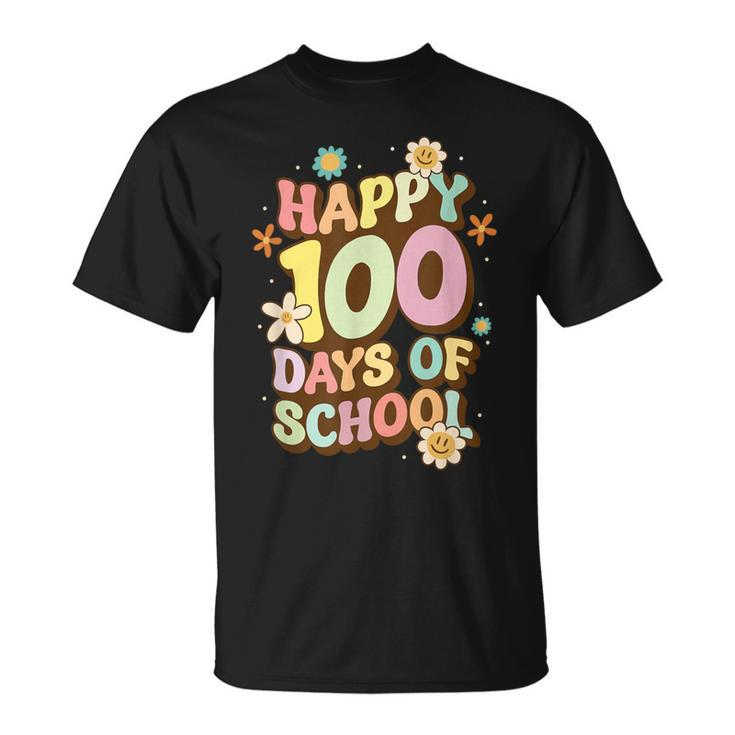 100Th Days Of School Happy 100 Days Of School T-Shirt