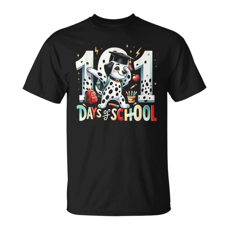 101 Days Of School Back To School Dog Lovers Outfit Costume T-Shirt