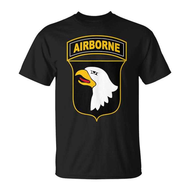 101St Airborne Division Military Veteran American Eagle Army T-Shirt