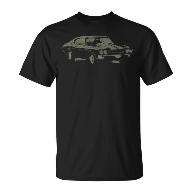 1970 Classic America Ss Muscle Car T-Shirt