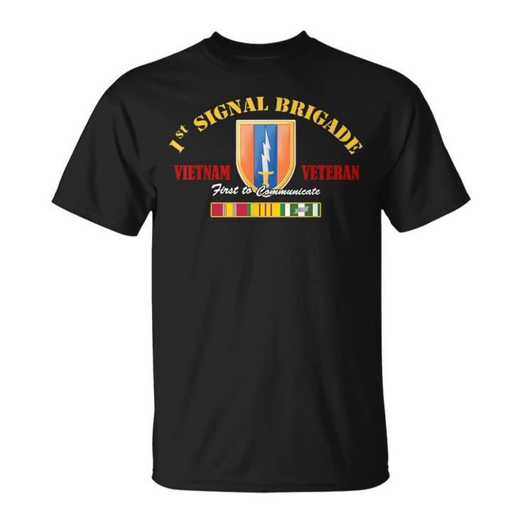 1St Signal Brigade Vietnam Veteran T-Shirt