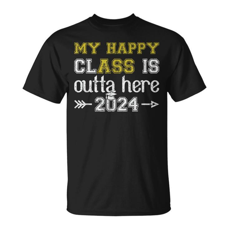 2024 Graduate Vintage Distressed Present T-Shirt