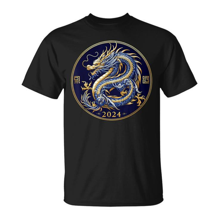 2024 Year Of The Dragon Chinese Zodiac 2024 New Year T-Shirt
