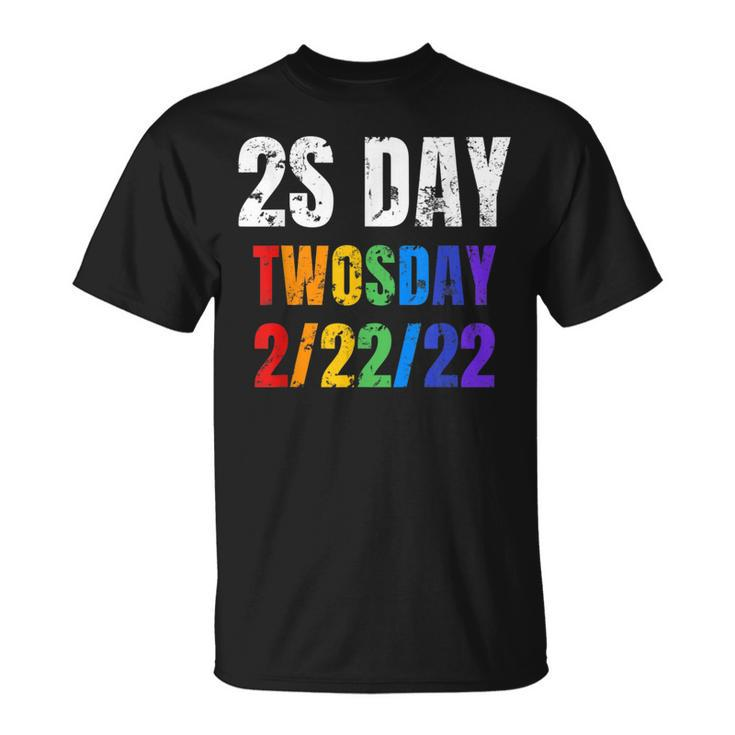 2S Day Twosday 02-22-2022 Happy Twosday T-Shirt