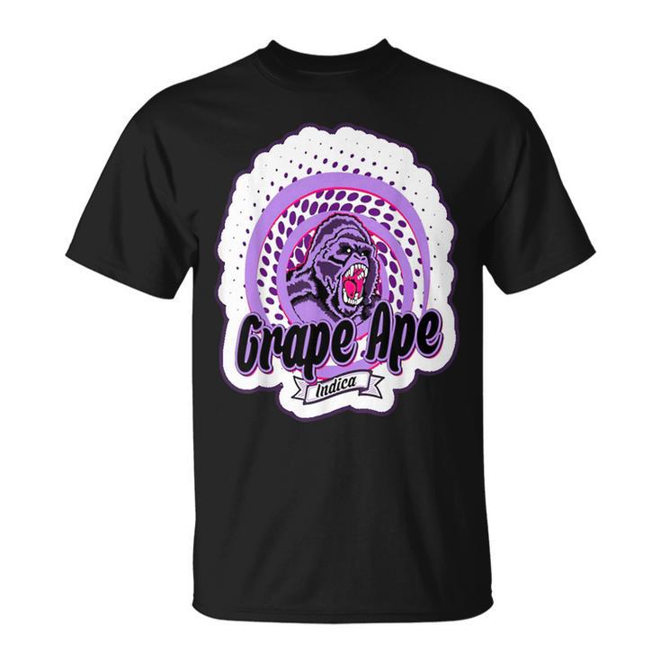 420 Cannabis Culture Grape Ape Stoner Marijuana Weed Strain T-Shirt