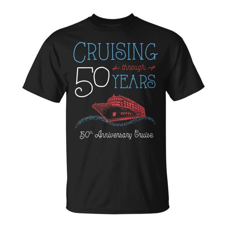 50Th Anniversary Cruise T His And Hers Matching Couple T-Shirt