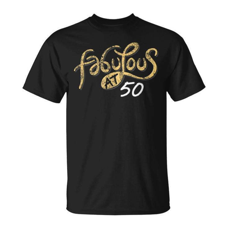 50Th Birthday 50 Years Fabulous At 50 1966 T T-Shirt
