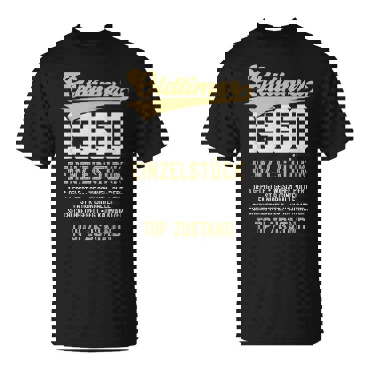 63 Jahre Oldtimer 1960 Vintage 63Rd Birthday Black T-Shirt