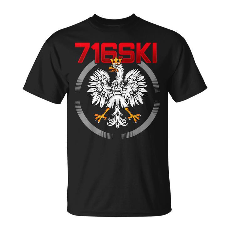 716Ski Buffalo Dygyus Day Poland Eagle Polish 716 T-Shirt